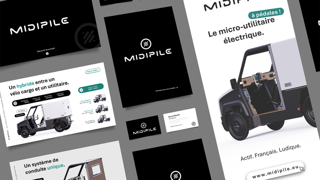 Nouveau logo pour Midipile !